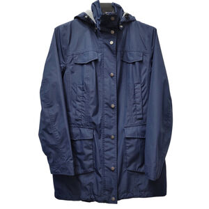 Raintex All Weather Gear Removable Hoodie Long-Sleeves Windbreaker Jacket Medium